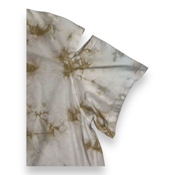 Lululemon All Yours Cut Out Short Sleeve Tie Dye Marbled Top 10 - Picture 2 of 6